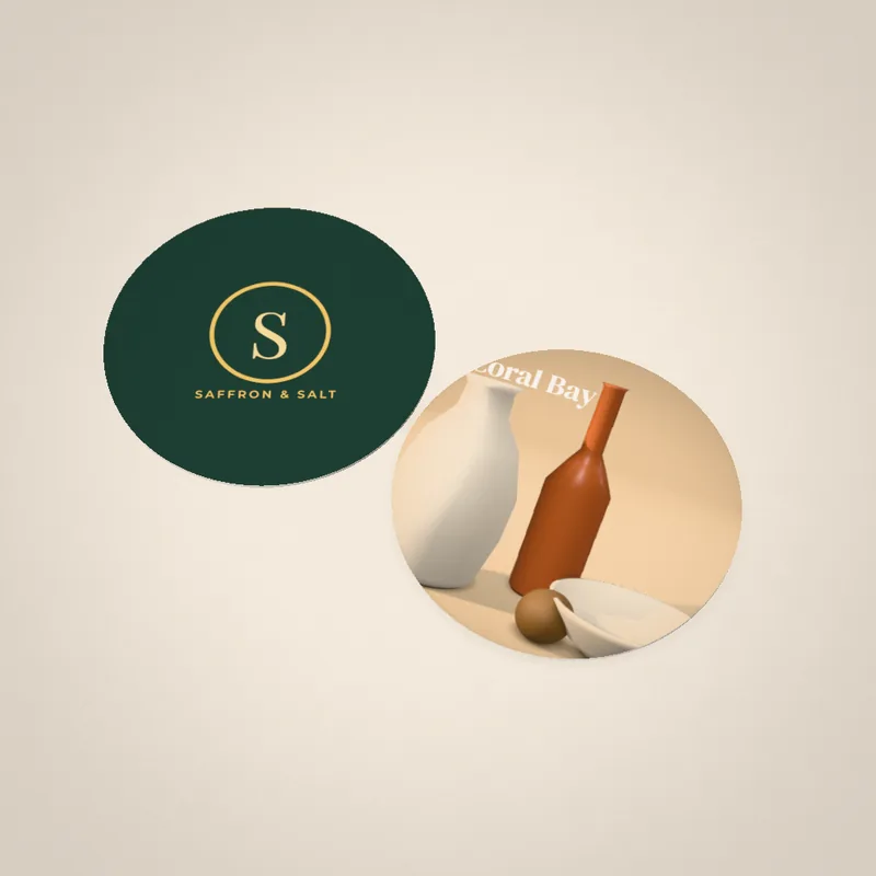 Circle business cards