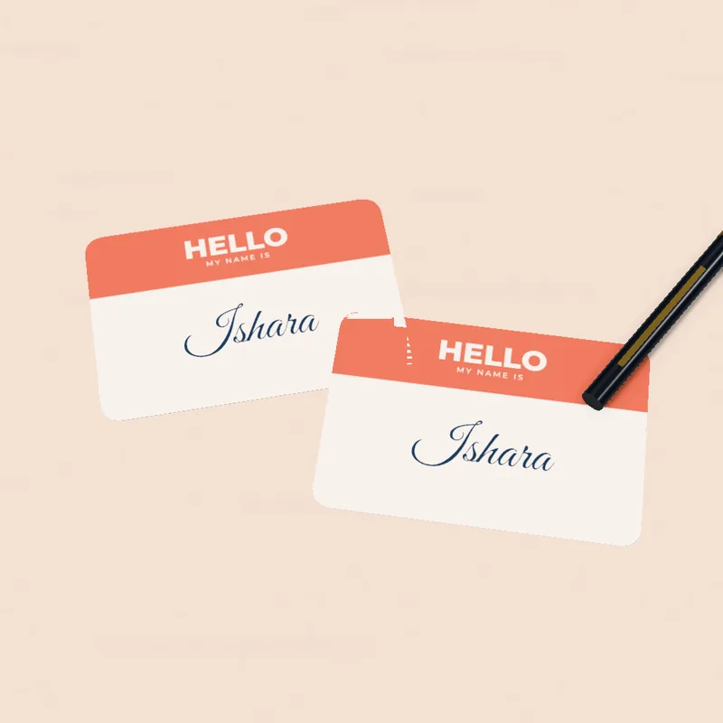 Name labels