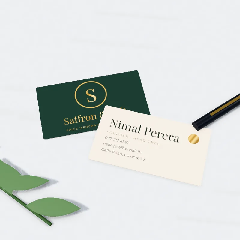 Standard business cards