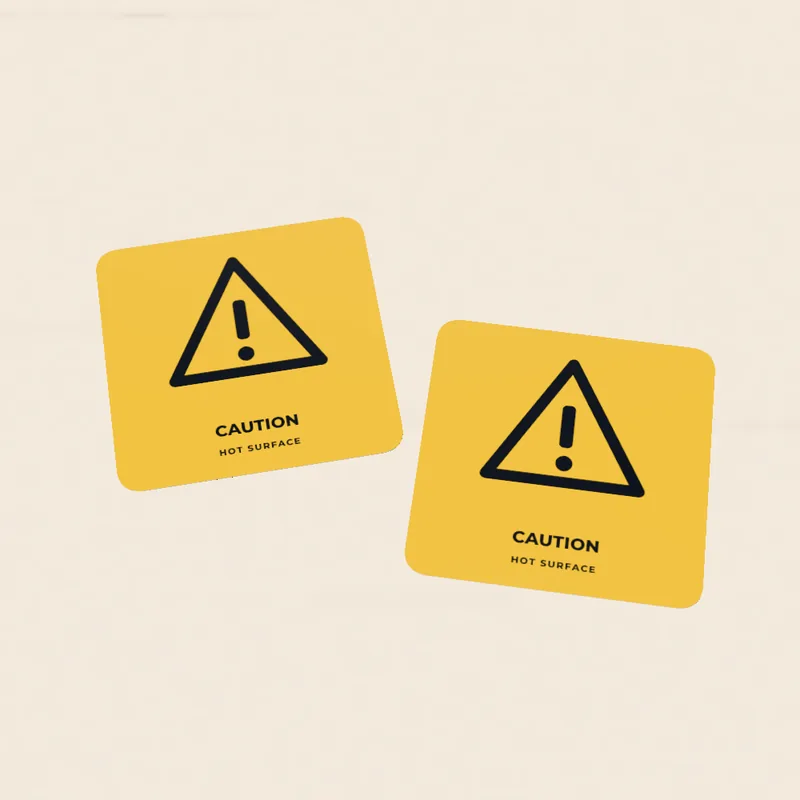 Warning and safety labels
